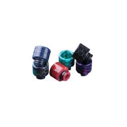 Epoxy Resin Snake Pattern 510 Drip Tip